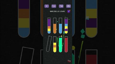 Water Sort Puzzle | Guru Game - Speziallevel (nach Level 95) gelöst