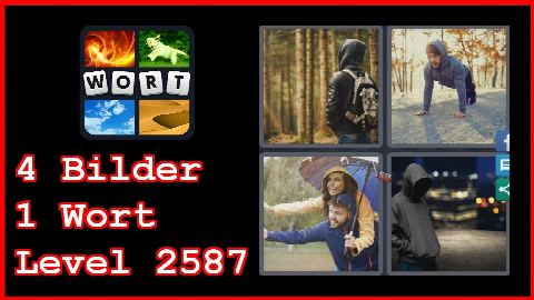 4 Bilder 1 Wort - Level 2587 - Sport, Wandern, Regen, Dunkel - Lösung