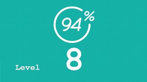 94 Prozent (94%) - Level 8 - Das haben wir alle schon gespielt - Lösung