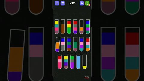 Water Sort - puzzle games – Level 1271–1280 gelöst
