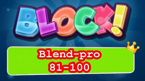 BLOCK! Blend-pro Level 81-100 (Special Platinum) - Lösung Solution Walkthrough