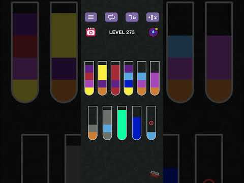 Water Sort Puzzle | Guru Game - Level 273 gelöst
