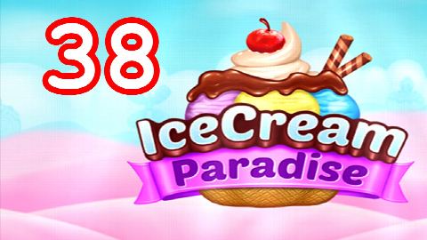 Ice Cream Paradise - Match 3 - Level 38 - Lösung Solution Walkthrough