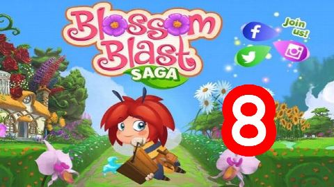 Blossom Blast Saga - Level 8 - Lösung Solution Walkthrough