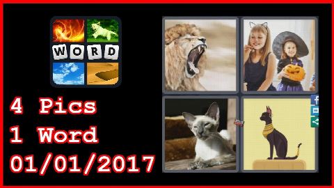 4 Pics 1 Word - 01/01/2017 - Daily Puzzle - Egypt 2017 - 1/1/2017 - January 1, 2017 - Answer