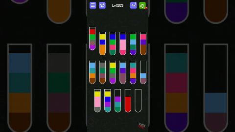 Water Sort - puzzle games – Level 1201–1210 gelöst
