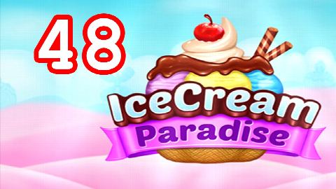 Ice Cream Paradise - Match 3 - Level 48 - Lösung Solution Walkthrough