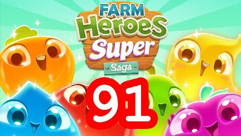 Farm Heroes Super Saga - Level 91 - Lösung Solution Walkthrough
