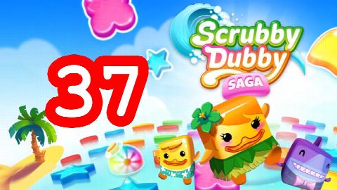 Scrubby Dubby Saga - Level 37 - Lösung Solution Walkthrough