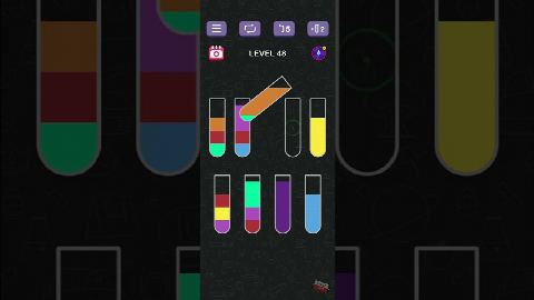 Water Sort Puzzle | Guru Game - Level 48 gelöst