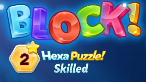 BLOCK! Hexa Puzzle! Skilled Level 2 (Rotate) - Lösung Solution Walkthrough