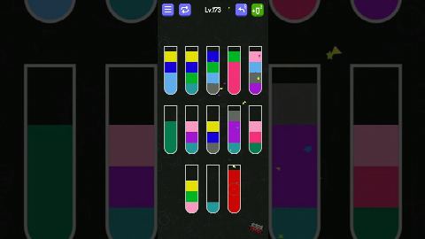 Water Sort - puzzle games – Level 171–180 gelöst