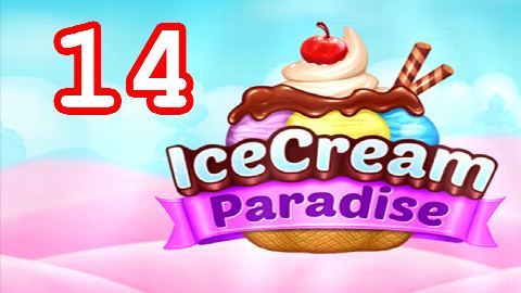 Ice Cream Paradise - Match 3 - Level 14 - Lösung Solution Walkthrough