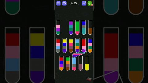Water Sort - puzzle games – Level 761–770 gelöst