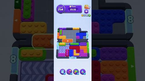 Color Block Jam – Level 251–260 gelöst