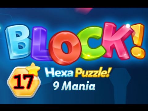 BLOCK! Hexa Puzzle! 9 Mania Level 17 (Premium) - Lösung Solution Walkthrough