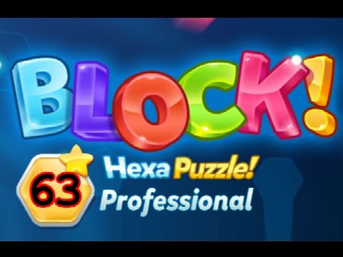BLOCK! Hexa Puzzle! Professional Level 63 (Rotate) - Lösung Solution Walkthrough