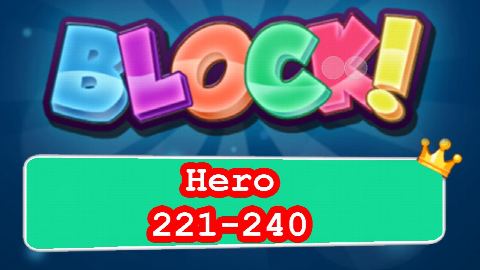 BLOCK! Hero Level 221-240 (Premium) - Lösung Solution Walkthrough