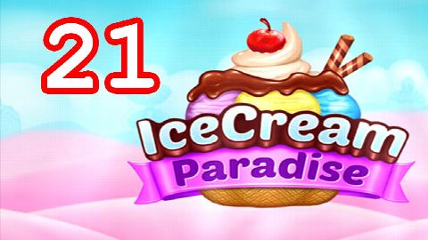 Ice Cream Paradise - Match 3 - Level 21 - Lösung Solution Walkthrough