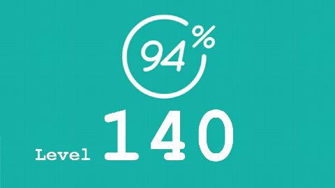 94 Prozent (94%) - Level 140 - Nadelbaeume.avi - Lösung