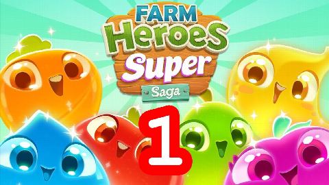 Farm Heroes Super Saga - Level 1 - Lösung Solution Walkthrough