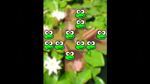 Frogs Jump Free - Level 102 - Lösung Solution Walkthrough