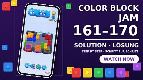 Color Block Jam – Level 161–170 gelöst