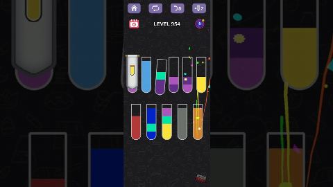 Water Sort Puzzle – Level 951–960 gelöst