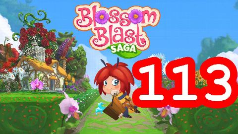 Blossom Blast Saga - Level 113 - Lösung Solution Walkthrough