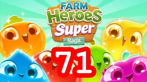 Farm Heroes Super Saga - Level 71 - Lösung Solution Walkthrough