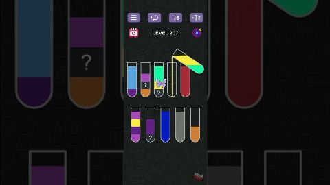 Water Sort Puzzle | Guru Game - Level 207 gelöst