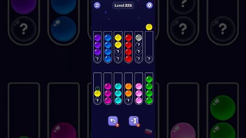 Ball Sort Puzzle – Level 321–330 gelöst