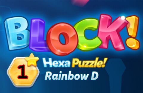 BLOCK! Hexa Puzzle! Rainbow D Level 1 (Premium) - Lösung Solution Walkthrough