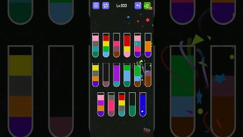 Water Sort - puzzle games – Level 831–840 gelöst