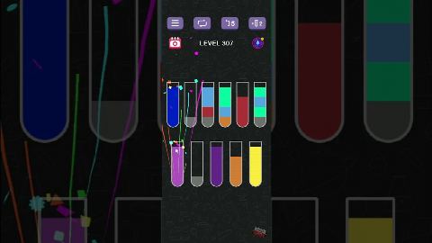 Water Sort Puzzle | Guru Game - Level 307 gelöst