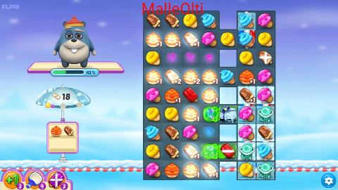 Ice Cream Paradise - Match 3 - Level 275 - Lösung Solution Walkthrough