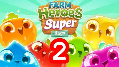 Farm Heroes Super Saga - Level 2 - Lösung Solution Walkthrough