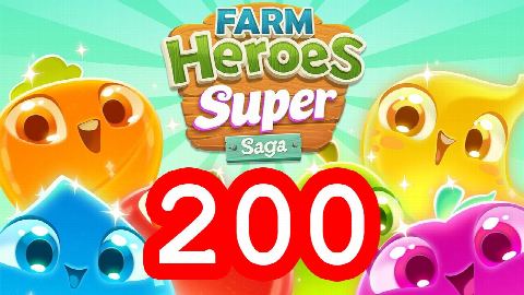 Farm Heroes Super Saga - Level 200 - Lösung Solution Walkthrough
