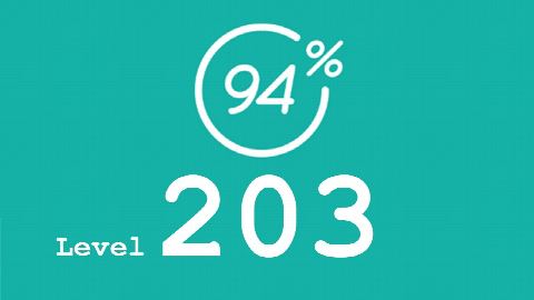 94 Prozent (94%) - Level 203 - Bild Touristen - Lösung
