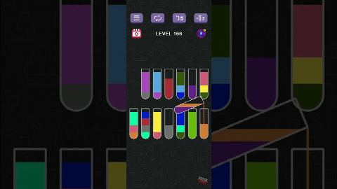 Water Sort Puzzle | Guru Game - Level 166 gelöst