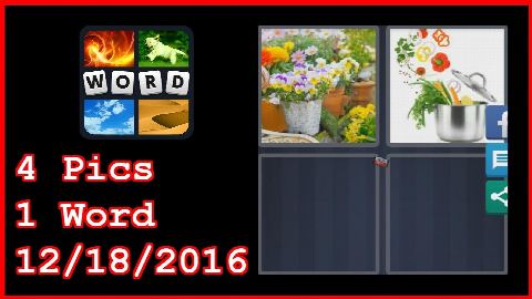 4 Pics 1 Word - 12/18/2016 - Daily Puzzle - Christmas 2016 - 12/18/2016 - December 18, 2016 - Answer