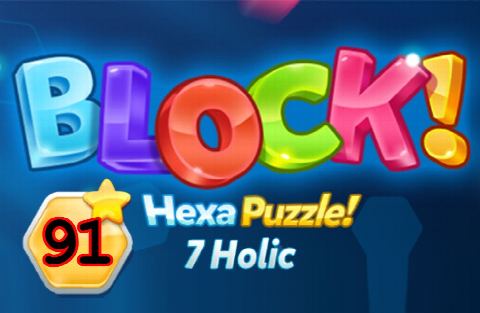 BLOCK! Hexa Puzzle! 7 Holic Level 91 (Rotate) - Lösung Solution Walkthrough