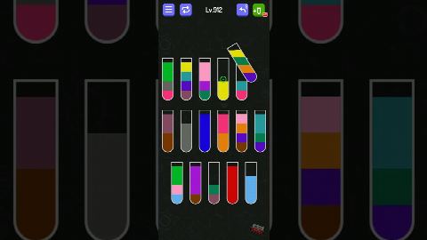 Water Sort - puzzle games – Level 911–920 gelöst