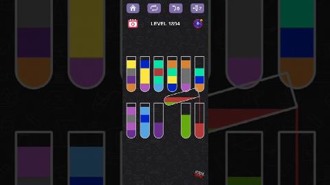 Water Sort Puzzle – Level 1891–1900 gelöst