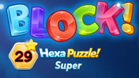 BLOCK! Hexa Puzzle! Super Level 29 (Premium) - Lösung Solution Walkthrough