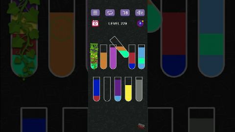 Water Sort Puzzle | Guru Game - Level 229 gelöst