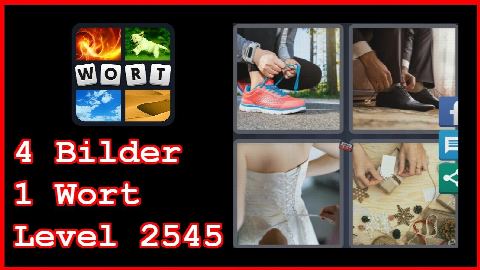 4 Bilder 1 Wort - Level 2545 - Schuhe, Kleid, Geschenk - Lösung
