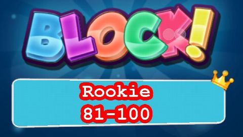 BLOCK! Rookie Level 81-100 (Basic) - Lösung Solution Walkthrough