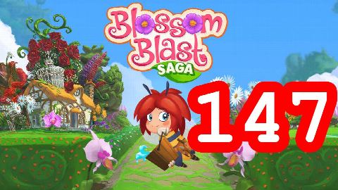 Blossom Blast Saga - Level 147 - Lösung Solution Walkthrough