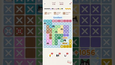 Meowdoku: Brain Puzzle Games Level 571-580 – answer video
